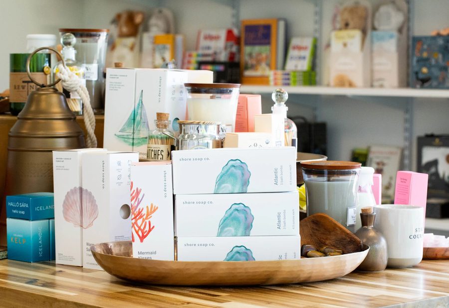 Inside Broadleaf Gift Shop in Suffield, Connecticut